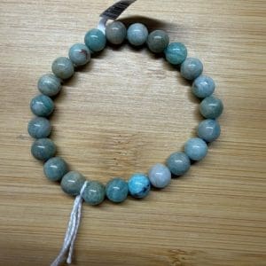 Bracelet amazonite 8 mm